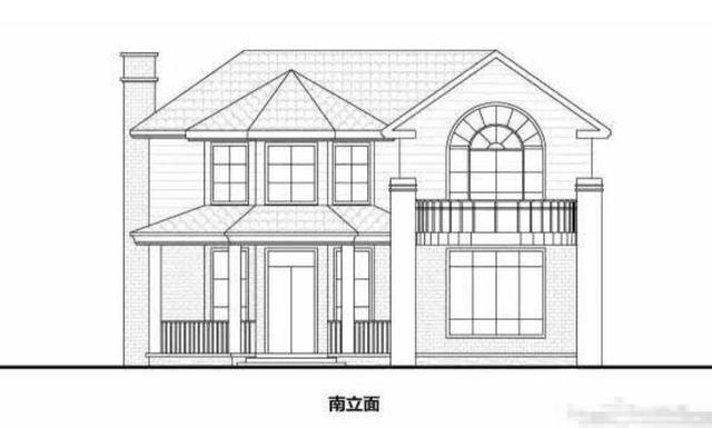占地帶堂屋等傳統功能的二層別墅設計圖，建成這么實用的房子，鄰居看后肯定會眼紅的。