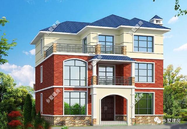 兩棟實力款三層別墅設計圖，隨便建哪一棟，輕松抱得美人歸。