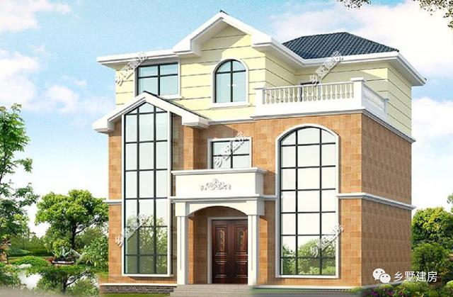 兩棟實力款三層別墅設計圖，隨便建哪一棟，輕松抱得美人歸。