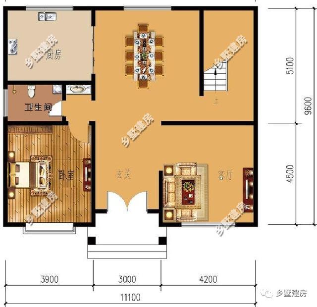 兩棟實力款三層別墅設計圖，隨便建哪一棟，輕松抱得美人歸。