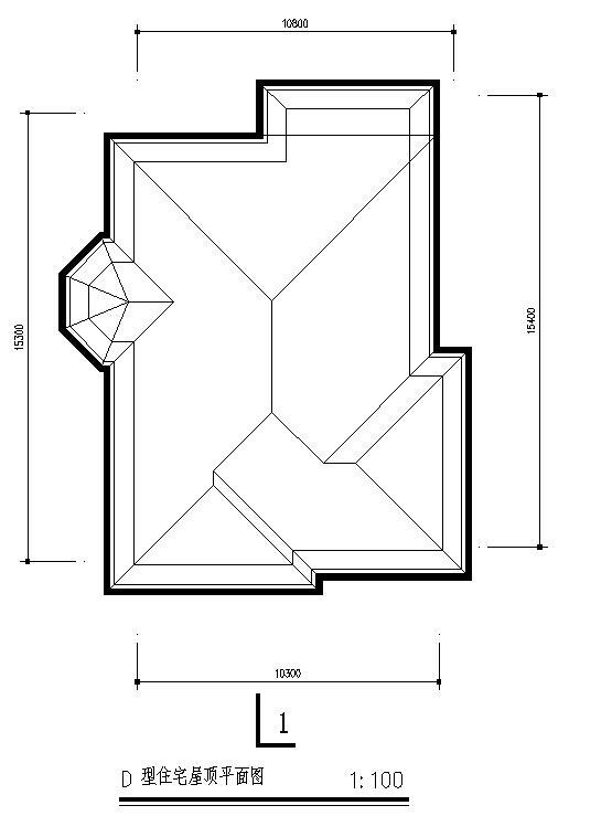二層淡雅歐式別墅設計圖，低調奢華有內涵，帶CAD彩圖。