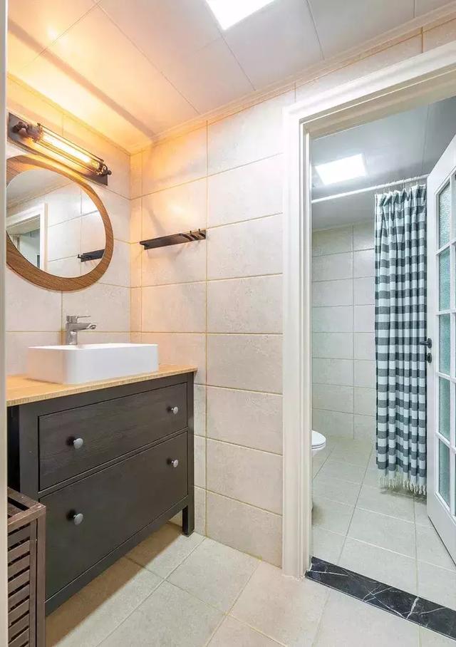 130㎡美式風格裝修，采光，通風，視野都還不錯，完美。