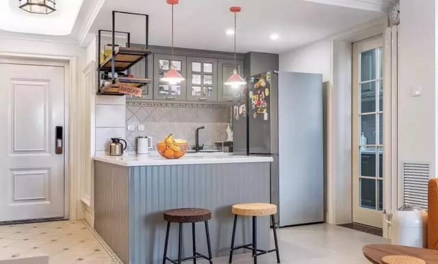 130㎡美式風格裝修，采光，通風，視野都還不錯，完美。