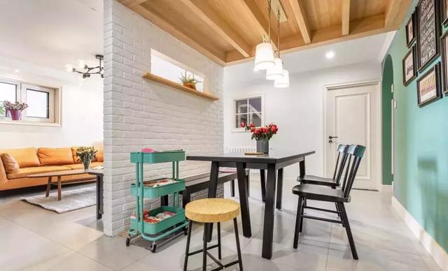 130㎡美式風格裝修，采光，通風，視野都還不錯，完美。