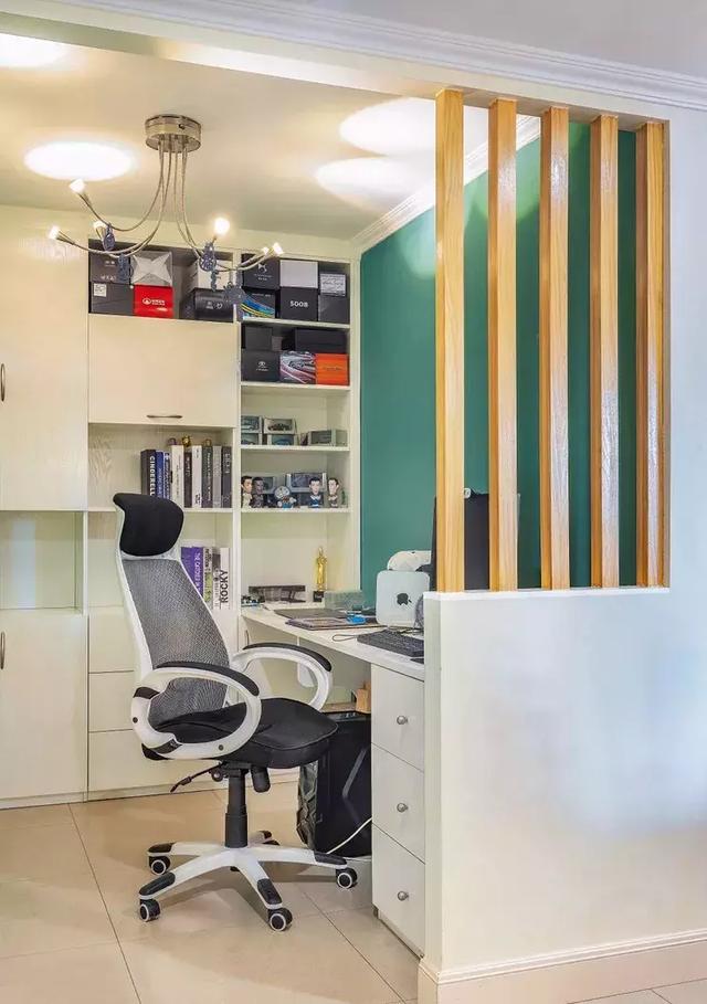 130㎡美式風格裝修，采光，通風，視野都還不錯，完美。