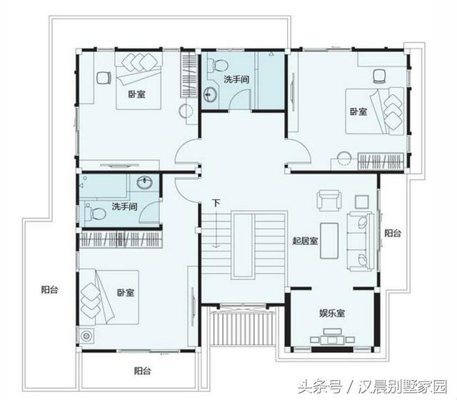 兩棟農村現代別墅設計圖，“90后”建房的最愛！