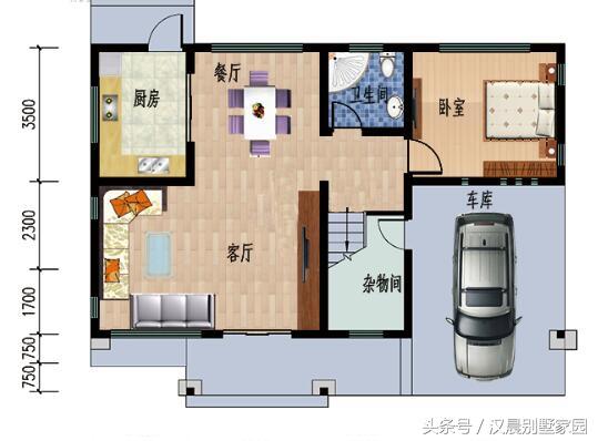 兩棟農村現代別墅設計圖，“90后”建房的最愛！