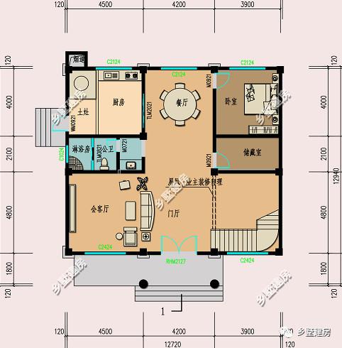 田園風和中式風的風格都是農村自建房朋友的喜好，你更中意哪一款呢？