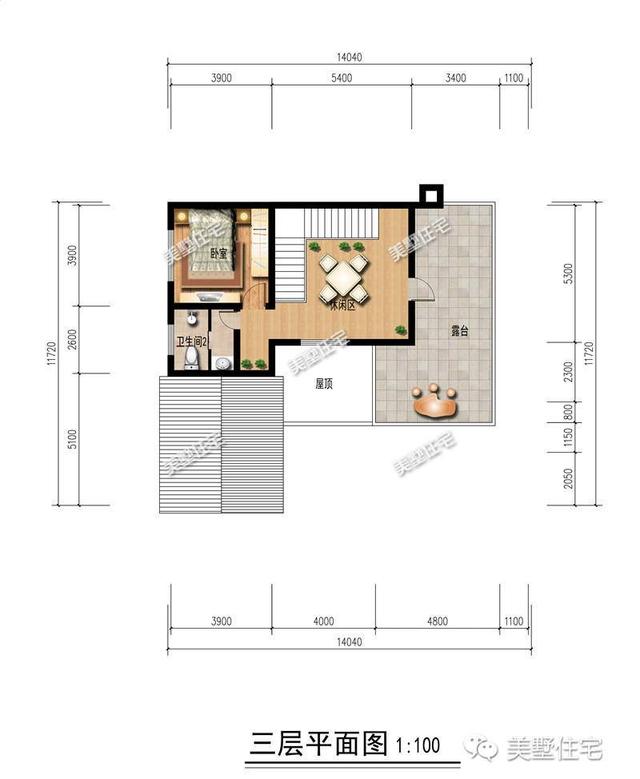 14X11米三層歐式別墅設計圖，主體造價約24-31萬，這樣簡單的三層別墅你們喜歡嗎？