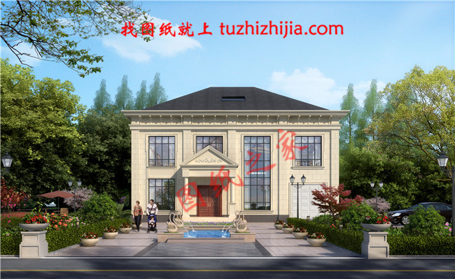 200平米左右二層樓房設(shè)計圖，外觀看著舒服、布局住著坦然