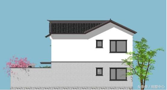 二層中式別墅設(shè)計圖，菜園陽光房應(yīng)有盡有，造價27萬，給父母養(yǎng)老必選的一套。