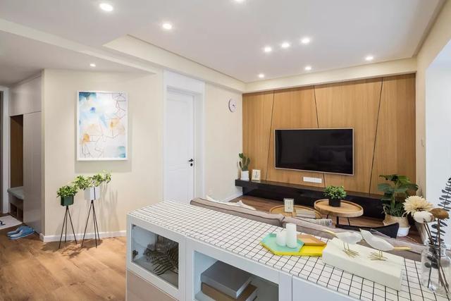 北歐風裝修56平單身公寓，溫馨浪漫。