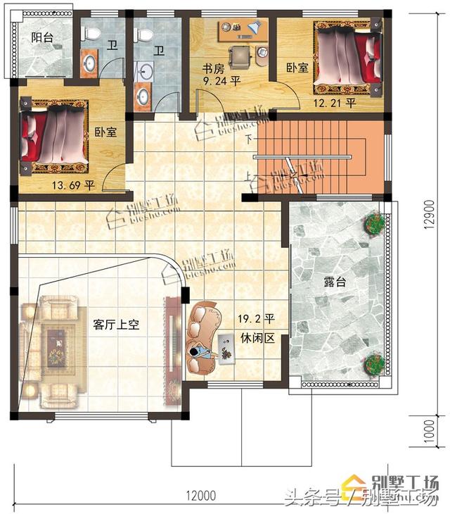 兩款造價35萬三層農(nóng)村別墅設(shè)計圖，帶挑空客廳+車庫，你不打算來一套嗎？