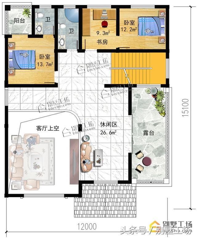 兩款造價35萬三層農(nóng)村別墅設(shè)計圖，帶挑空客廳+車庫，你不打算來一套嗎？