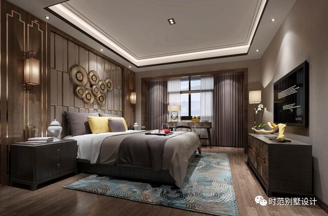 6室3廳兩層新中式別墅設(shè)計圖，帶大露臺+書房，很適合農(nóng)村自建。