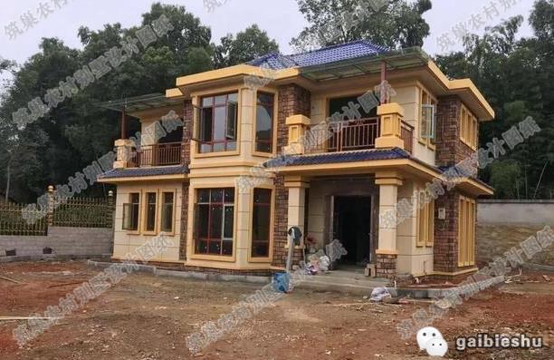 2026受歡迎的30萬以內二層歐式自建房，客廳挑空款+平層款，造價25萬！