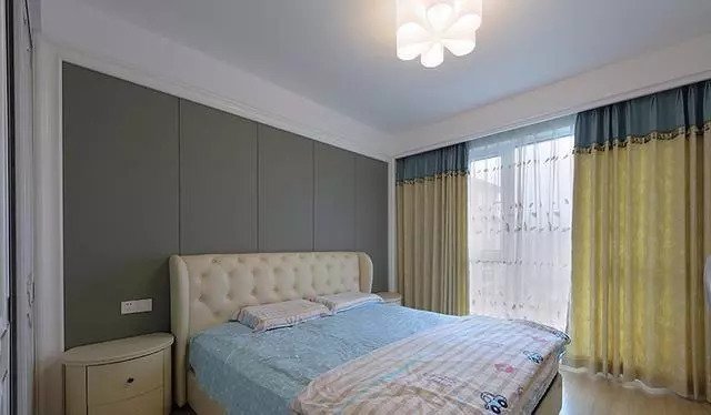 125平三室兩廳簡約風格裝修，電視墻居然還能收納?