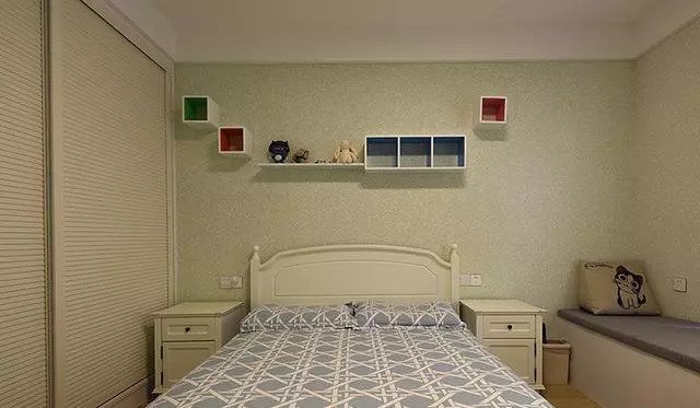 125平三室兩廳簡約風格裝修，電視墻居然還能收納?