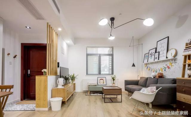 132㎡婚房北歐+日式混搭風裝修，高顏值，臥室的配色特特別美。