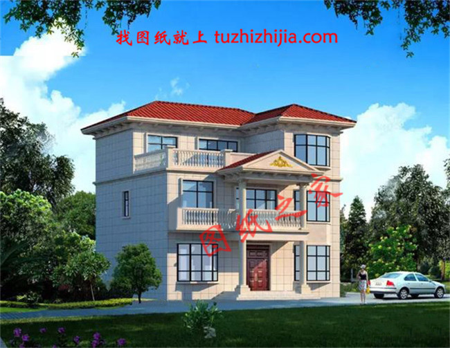 120平米三層小別墅效果圖，端莊大氣很經(jīng)典