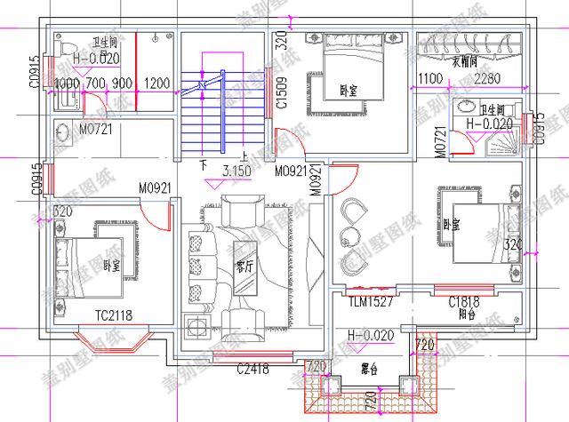 14×10米二層平屋頂農村自建房，美觀大氣，造價28萬。