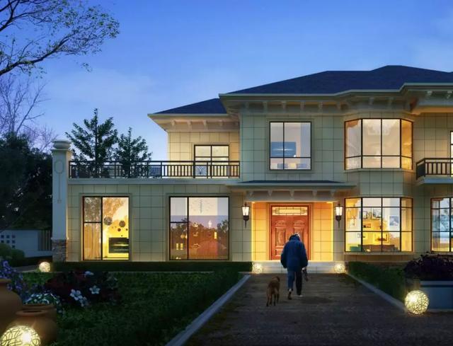 20X9米二層別墅設(shè)計圖，兩面寬，小進深，保證美到驚艷鄰里八鄉(xiāng)。