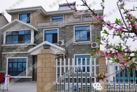 11.5米×10.1米三層農村自建房，戶型簡約大氣，帶有堂屋+烤火間+套間