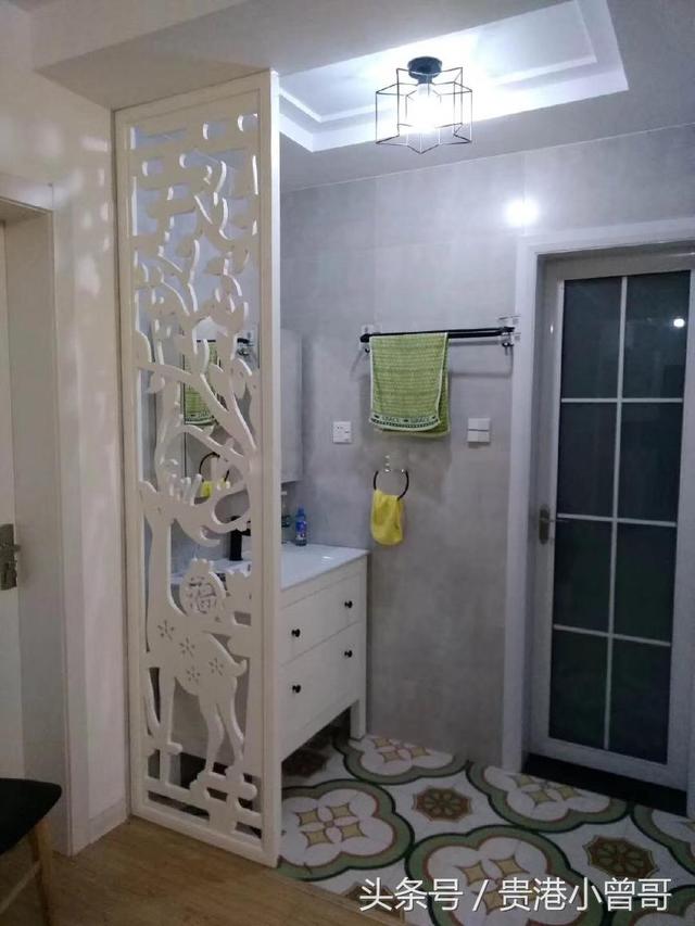 新房92㎡三房兩廳北歐風裝修，電視墻太實用。