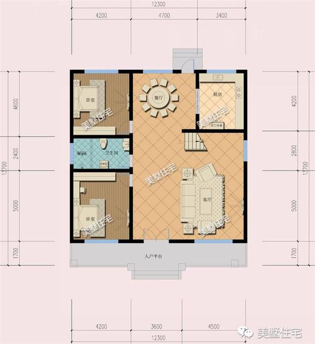 9室2廳三層歐式別墅自建房，美觀實用，經典歐式別墅