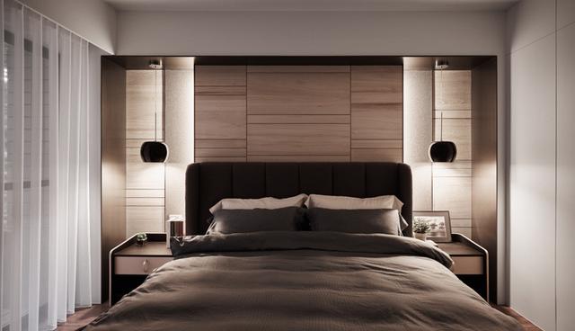 60平新房裝修，尤其是電視墻吸眼，當隔斷用。