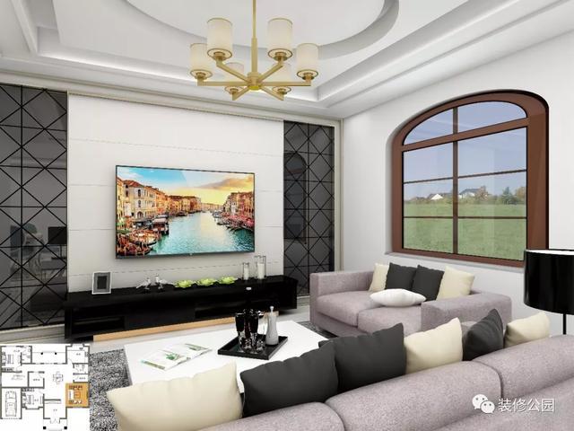 12×15米二層農(nóng)村別墅設(shè)計(jì)圖，布局合理，外觀簡約迷人，帶車庫。