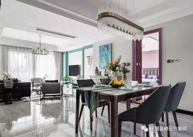 143平三居室美式裝修完成，典雅大氣，你心動(dòng)了嗎？