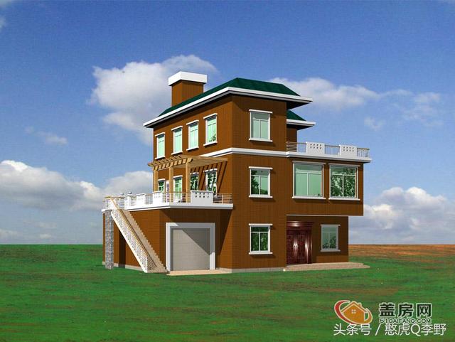 農(nóng)村30萬三層別墅設(shè)計(jì)圖，經(jīng)濟(jì)實(shí)用，外觀漂亮大氣，7款戶型任你挑。
