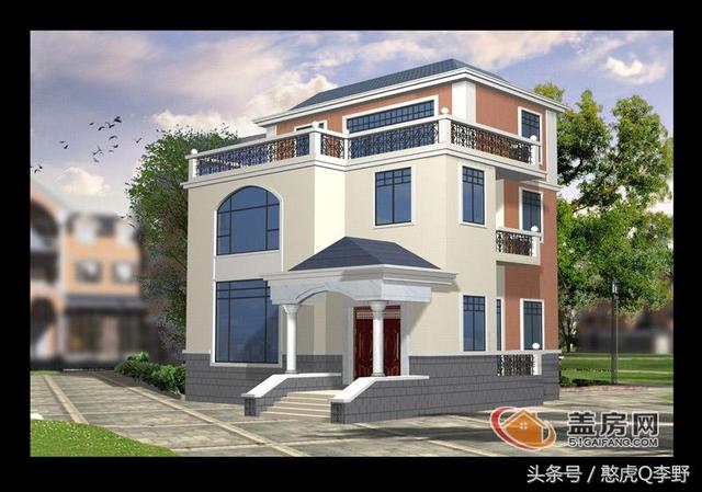 農(nóng)村30萬三層別墅設(shè)計(jì)圖，經(jīng)濟(jì)實(shí)用，外觀漂亮大氣，7款戶型任你挑。