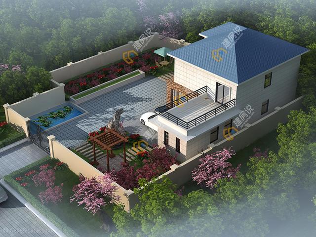 分享15款帶車庫別墅設計圖，每一款都很別致