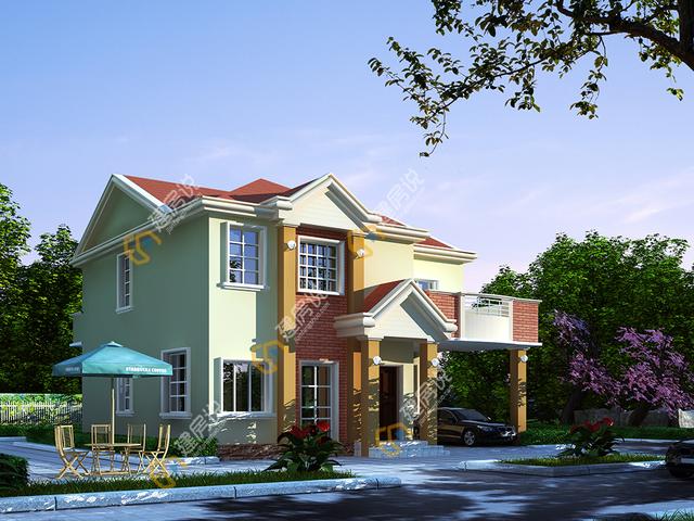 分享15款帶車庫別墅設計圖，每一款都很別致