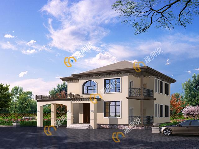 分享15款帶車庫別墅設計圖，每一款都很別致