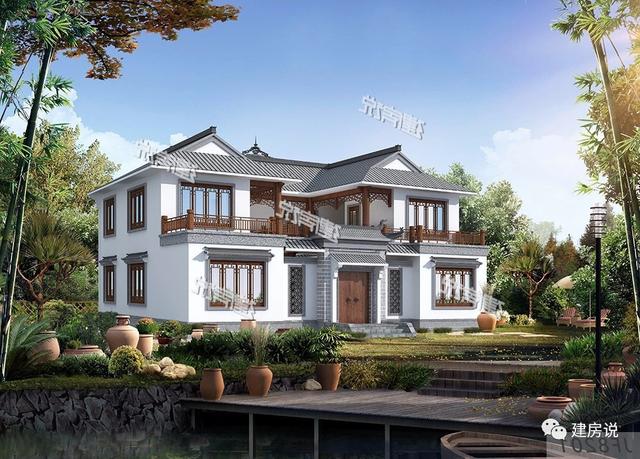 8套中式別墅設計圖，充滿中式住宅的古韻古香，在布局上又符合現(xiàn)代人的生活習慣