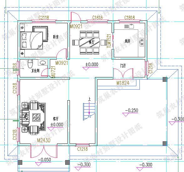 三層自建房帶挑空客廳現(xiàn)代風(fēng)格全套施工效果圖，蓋好房，過(guò)好生活