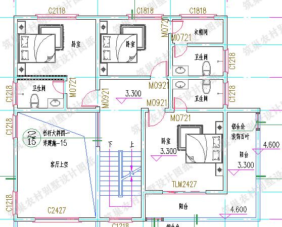 三層自建房帶挑空客廳現(xiàn)代風(fēng)格全套施工效果圖，蓋好房，過(guò)好生活