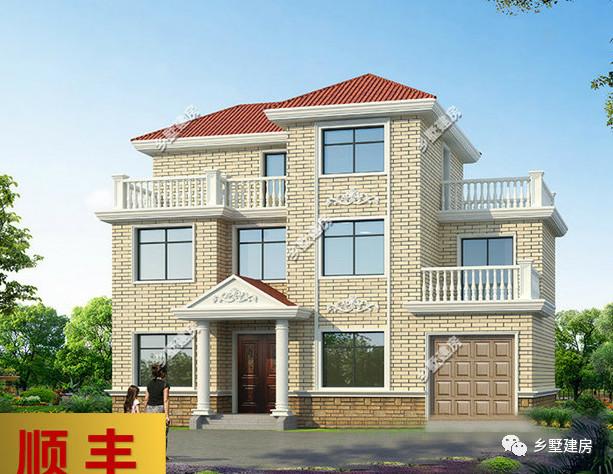 帶門樓的自建房設(shè)計圖，建房子帶門樓，好處多多