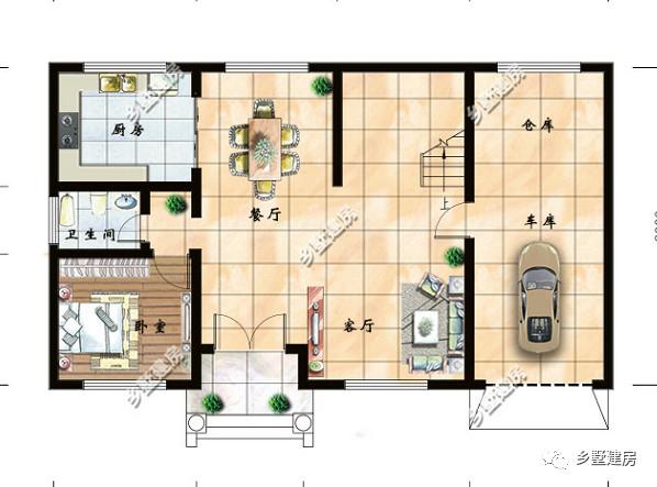 帶門樓的自建房設(shè)計圖，建房子帶門樓，好處多多