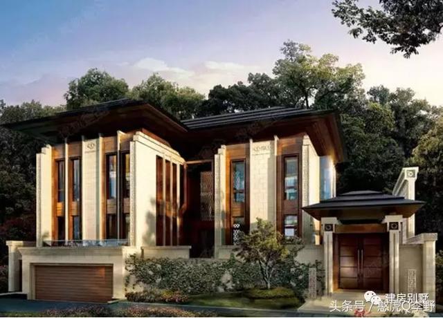 8款現代風格的別墅設計效果圖，造型簡約、線條流暢，被眾多的人喜歡