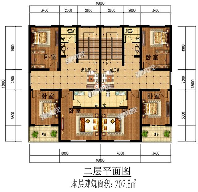 這款二層別墅設計圖外型美造價低，家家戶戶都能建