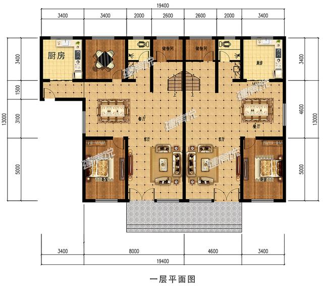 這款二層別墅設計圖外型美造價低，家家戶戶都能建