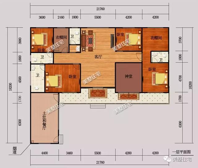 5款經濟又實用的一層自建房設計圖，造價低，施工簡單，家家戶戶都能建