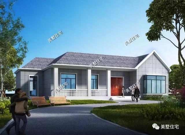 5款經濟又實用的一層自建房設計圖，造價低，施工簡單，家家戶戶都能建