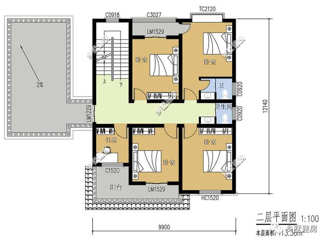 兩款別墅設(shè)計圖，一款時尚前衛(wèi)，一款清新自然，你喜歡哪款呢？