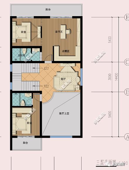 為大家推薦一款農村自建房設計圖，附精致的室內裝修效果圖