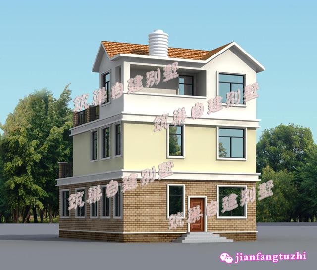 5款農村露臺花園別墅房屋設計效果圖平面圖，品質生活，從現在開始